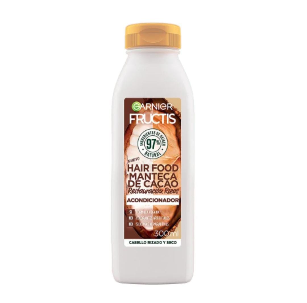 Garnier Fructis Hair Food Acondicionador Cacao X 300 Ml