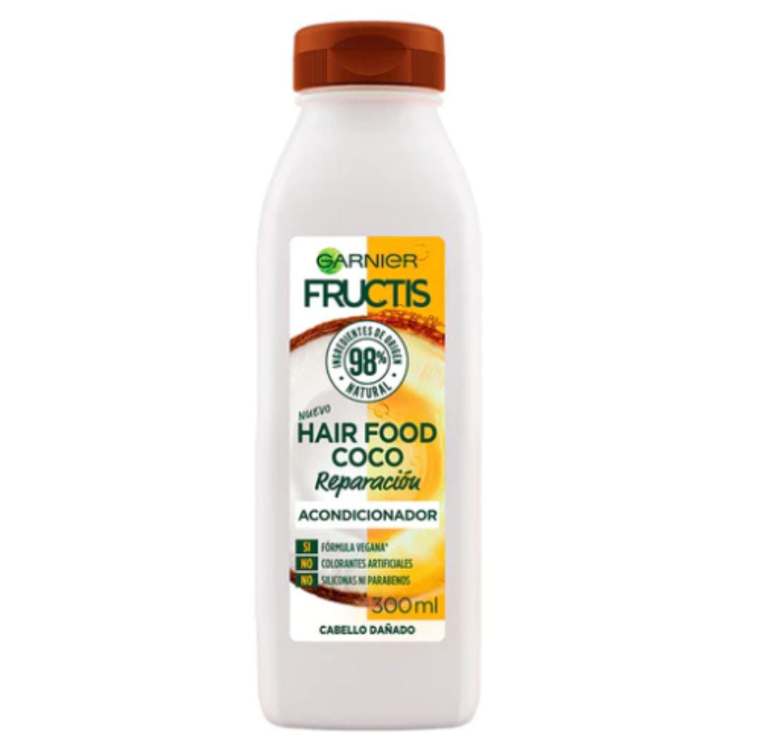 Garnier Fructis Hair Food Acondicionador Coco Reparacion X 300 Ml