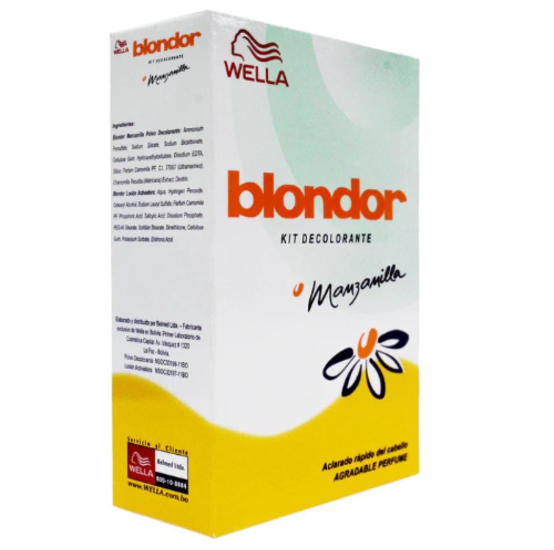 Blondor Decolorante Manzanilla Kit