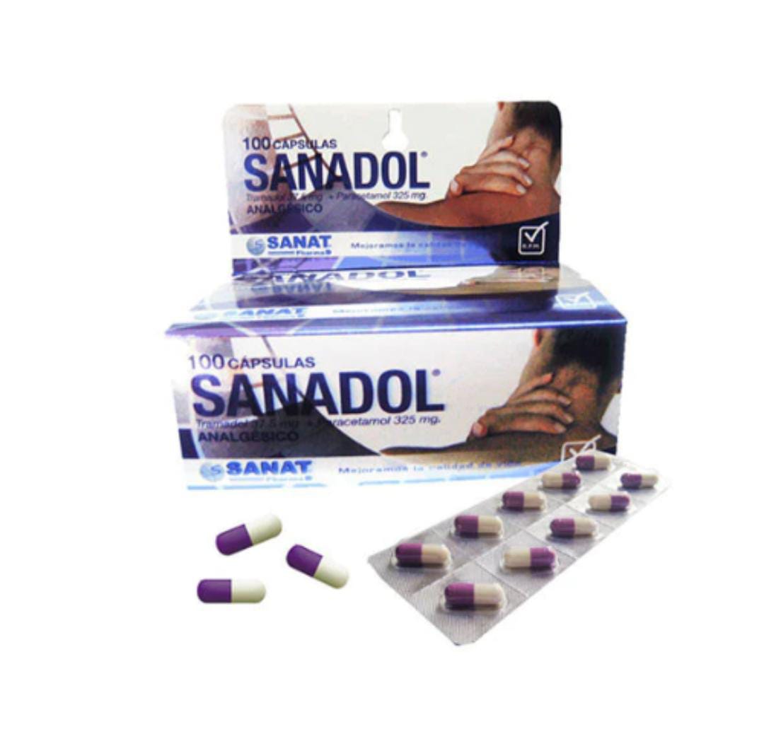 Sanadol Tramadol Paracetamol X Tableta