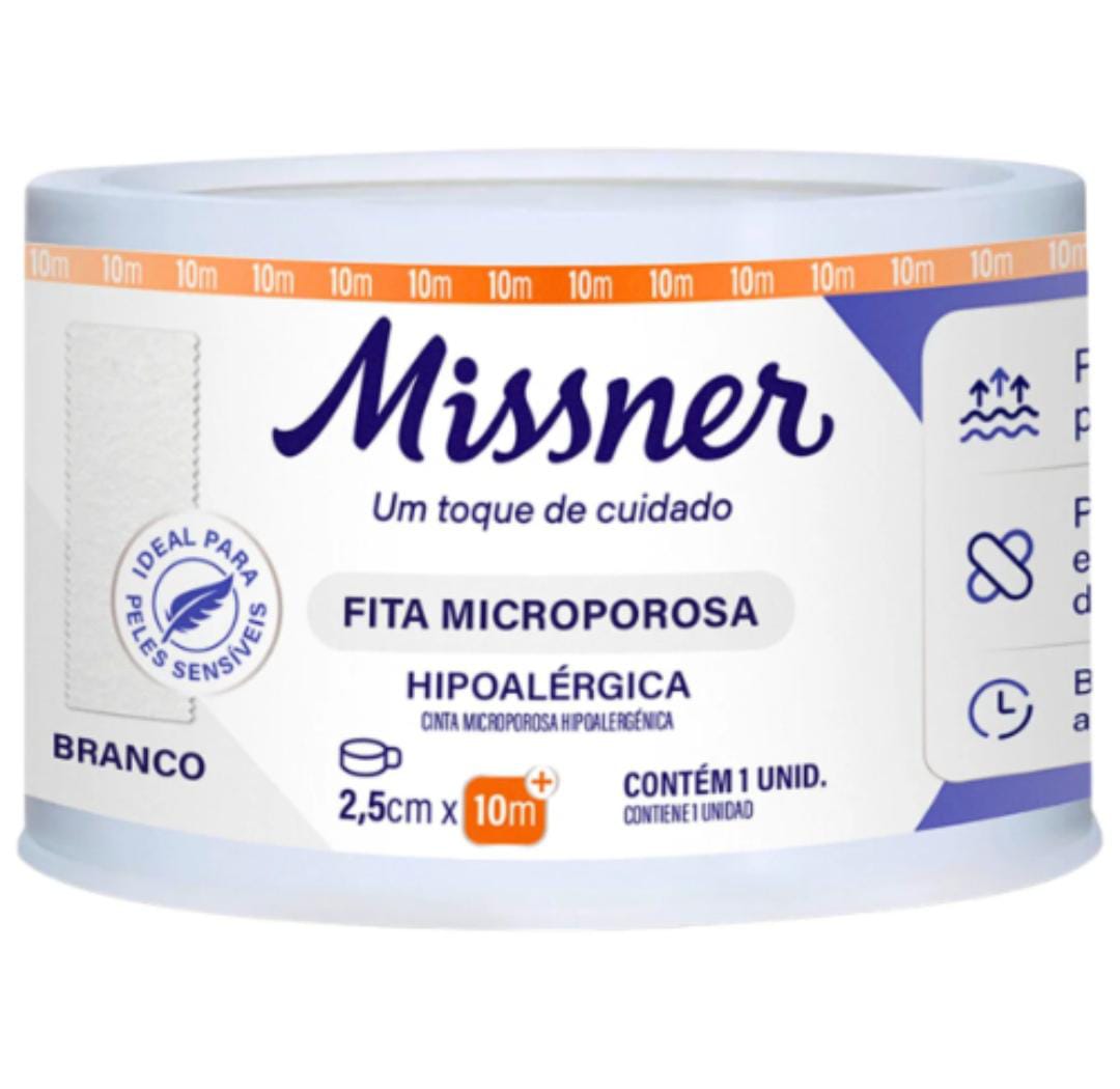 Micropore Missner Mediano 2.5 Cm X 10 Mts