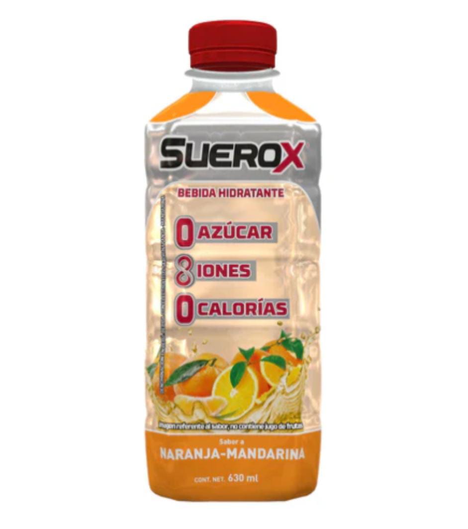 Suerox Bebida Hidratante Sabor A Naranja Mandarina X 630 Ml