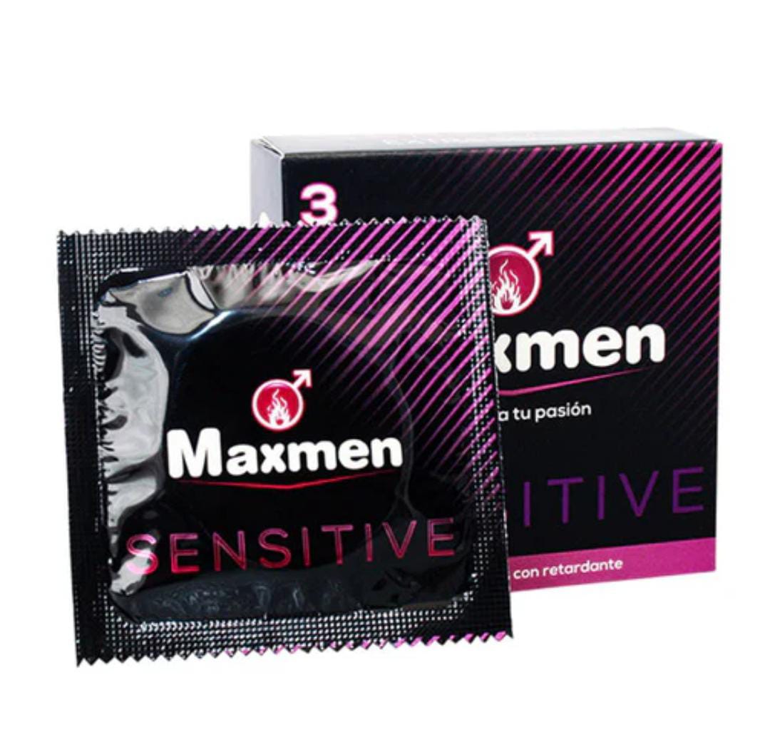 Maxmen Sensitive Preservativo X 3 Unidade