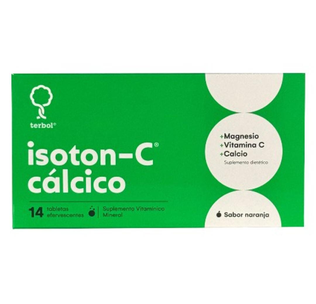 Terbonova Isoton C Con Calcio X Comprimidos Efervescentes